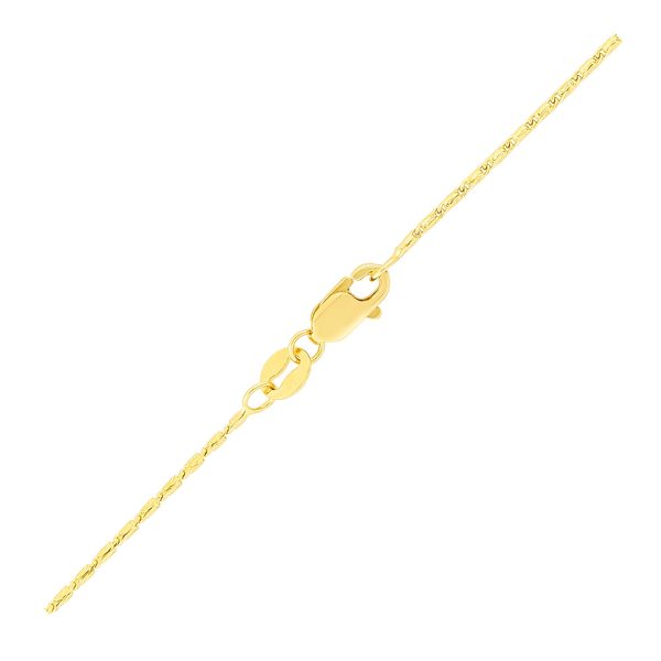 14k Yellow Gold Lumina Pendant Chain 0.9mm