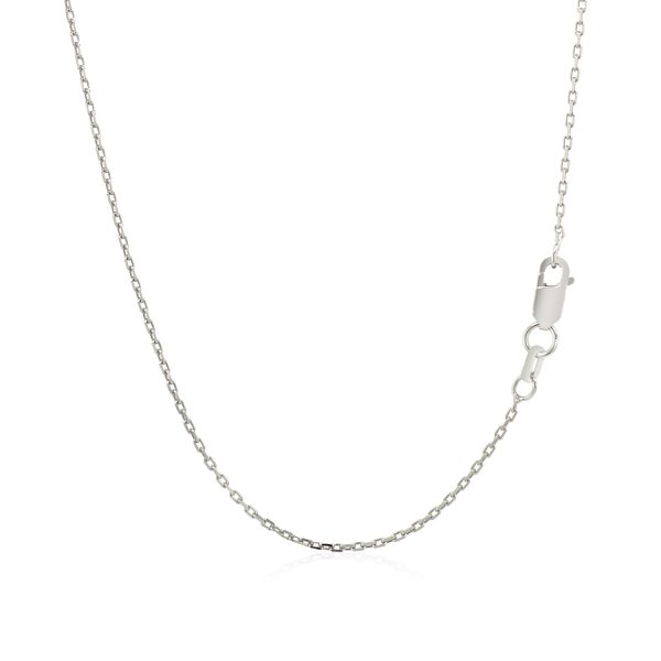 Sterling Silver Open Heart Necklace with Freshwater Pearl